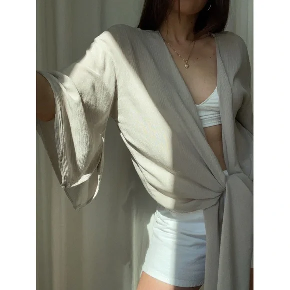 GREECE TUNIC TOP — In Sand - Picture 4 of 8